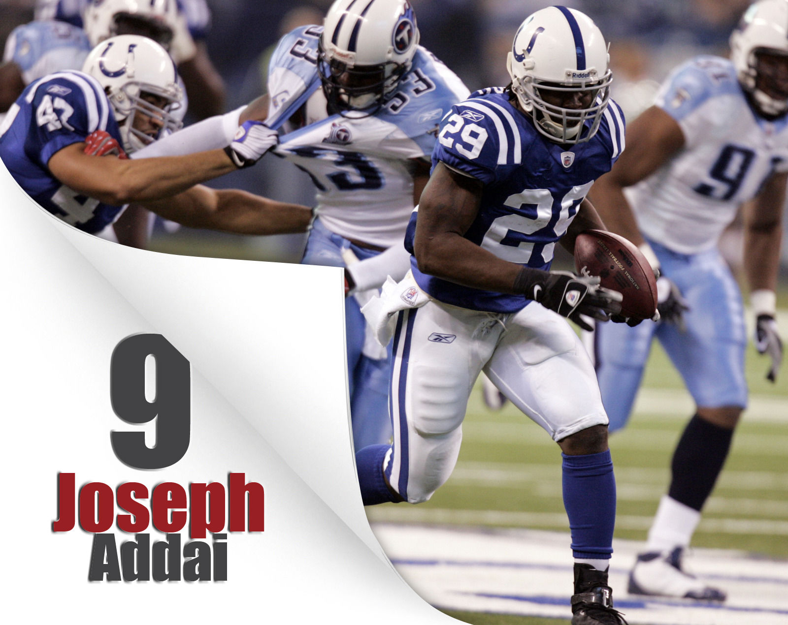 Touchdown catches by Peyton Manning's receivers